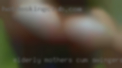 Elderly mothers cum swingers shots from Greenfield IN.